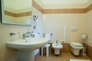 Koupelna v ubytování Casa Citella