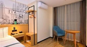 Köök või kööginurk majutusasutuses City Comfort Inn Kunming High Speed Railway South Station Yongxin Harvard