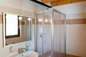 Koupelna v ubytování Casa Citella