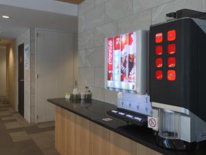 Kuchyň nebo kuchyňský kout v ubytování Hotel Glad One Kyoto Shichijo by M's