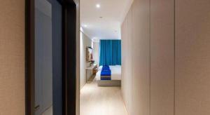 Super 8 Hotel Beijing South Railway Station Majiabao Metro Station客房内的一张或多张床位