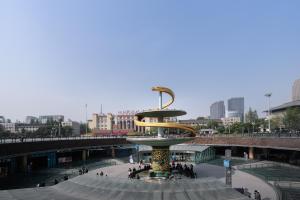 Bazén v ubytování 云享城居 SKY高空Loft公寓酒店 春熙路九眼桥店 nebo v jeho okolí