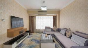 Posezení v ubytování Vienna Hotel Guangdong Zhuhai Mingzhu Station Guozheng