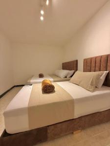 Letto o letti in una camera di Hotel Aerocafe Pereira
