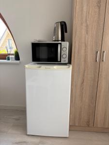 Η κουζίνα ή μικρή κουζίνα στο Scandi Style Studio with Private Bathroom , Walk to Everything No 32