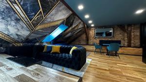 Χώρος καθιστικού στο VIP Apartmány Villa Regia