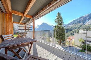 Nespecifikovaný výhled na hory nebo výhled na hory při pohledu z apartmánu