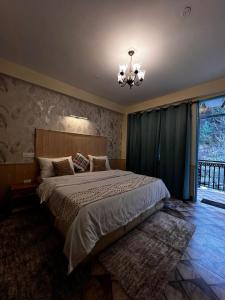 Postel nebo postele na pokoji v ubytování Hostel 360 Degree, Riverside Stay, Old Manali