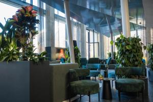 Posezení v ubytování DION Hotel Wattens