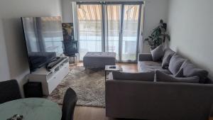 Posezení v ubytování Luxury Apartment in very Good Location near Basel City