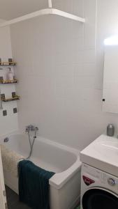 Koupelna v ubytování Luxury Apartment in very Good Location near Basel City + 13 fotografií