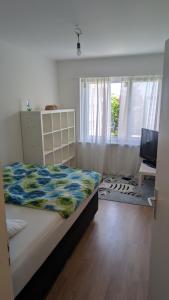 Postel nebo postele na pokoji v ubytování Luxury Apartment in very Good Location near Basel City