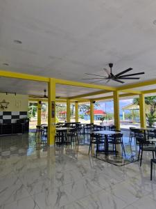 Restaurace v ubytování Cahaya Asah Resort Tioman Island