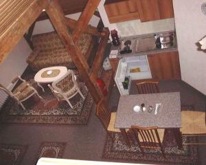 Kuchyň nebo kuchyňský kout v ubytování Villa Sonnenstrahl