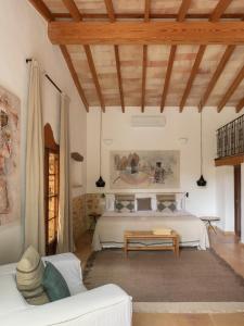Posteľ alebo postele v izbe v ubytovaní Agroturismo Son Fogueró - Adults Only