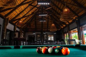 Τραπέζι μπιλιάρδου στο Nwabu Lodge Sodwana Bay