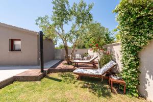 Vonkajšia záhrada v ubytovaní Villa Antea ZadarVillas