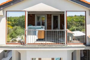 Balkón alebo terasa v ubytovaní Villa Antea ZadarVillas