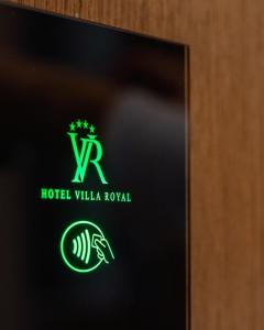 Certifikát, hodnocení, plakát nebo jiný dokument vystavený v ubytování Boutique Hotel Villa Royal