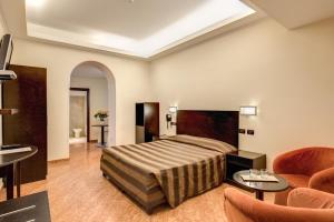 TV a/nebo společenská místnost v ubytování Hotel San Marco