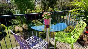 Zahrada ubytování 3 room apartment, 90 sqm, quiet, 25 min from Paris