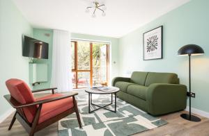 Posezení v ubytování Staycity Aparthotels Dublin Augustine