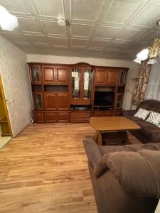 Χώρος καθιστικού στο 2-Raum Apartment Treuen
