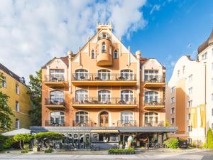 Budova, kde se aparthotel nachází