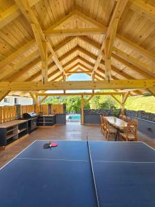 Stolní tenis v ubytování VILA LISJAK - Apartments nebo okolí