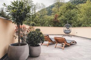 Widok na góry z tego apartamentu
