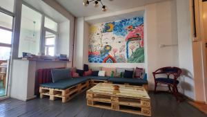 Setusvæði á Ulaanbaatar Hostel