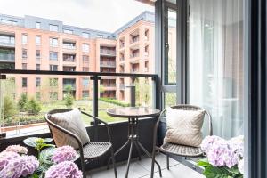 Balkón alebo terasa v ubytovaní Scala 60C City Center Apartments & Studio by Lion Apartments