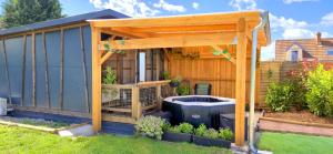 Jardin de l'établissement La Luna - Tiny House Spa - Romantique & Nature