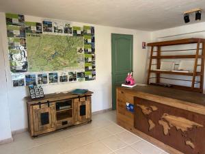 Kuchyň nebo kuchyňský kout v ubytování Camping l'Avelanede