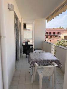 Balkón alebo terasa v ubytovaní Webus Apartments