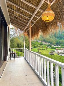 Μπαλκόνι ή βεράντα στο Mount Batur sunrise Jeep and Lodge