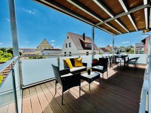Balkón nebo terasa v ubytování Dill Apartment Pleinfeld am Brombachsee I