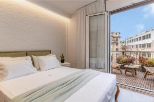 LOFUS Bio-Suites 객실 침대