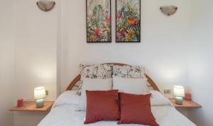 Postel nebo postele na pokoji v ubytování V20 Sofia + 19 fotografií