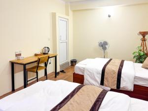Katil atau katil-katil dalam bilik di Zen Nest Hotel