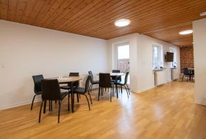 Köök või kööginurk majutusasutuses Hotel Korning