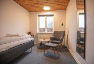 Istumisnurk majutusasutuses Hotel Korning