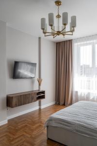 Μια τηλεόραση ή/και κέντρο ψυχαγωγίας στο EXPO UNION Apartments
