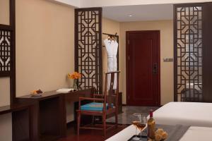 Ancient Dream Hotel客房内的一张或多张床位