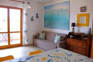 A seating area at Casa ViDa Sabaudia
