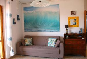A seating area at Casa ViDa Sabaudia
