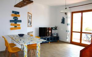 A seating area at Casa ViDa Sabaudia