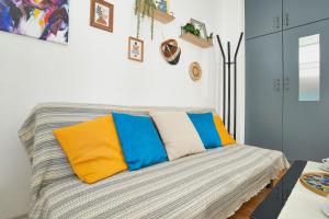 A seating area at Batak Studio