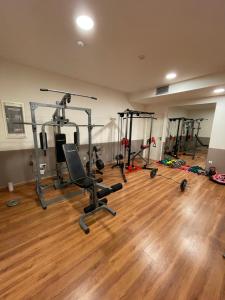 Fitness centrum a/nebo fitness zařízení v ubytování Kolokotronis Hotel & Spa