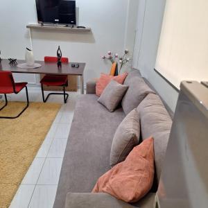 TV a/nebo společenská místnost v ubytování Haris-vest + 3 fotografie